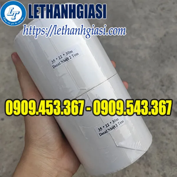 GIẤY IN MÃ VẠCH 2 TEM