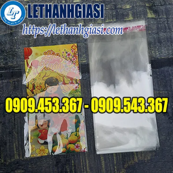 TÚI NILON ĐỰNG BAO LÌ XÌ