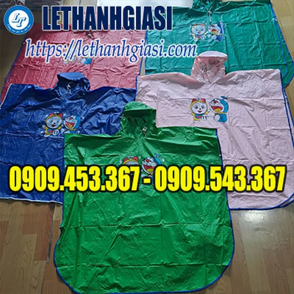 ÁO MƯA TRẺ EM GIÁ SỈ
