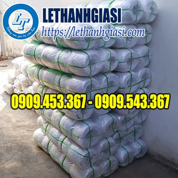 DÂY NILON NEM MÀU TRẮNG 1KG