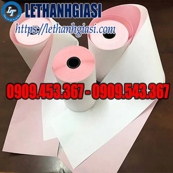 GIẤY IN HÓA ĐƠN 2 LIÊN CARBONLESS