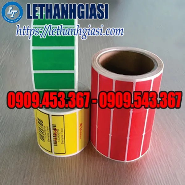 GIẤY IN MÃ VẠCH GIẤY MÀU