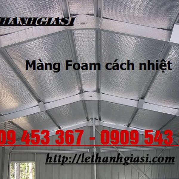 TẤM XỐP PE - OPP TRÁNG BẠC