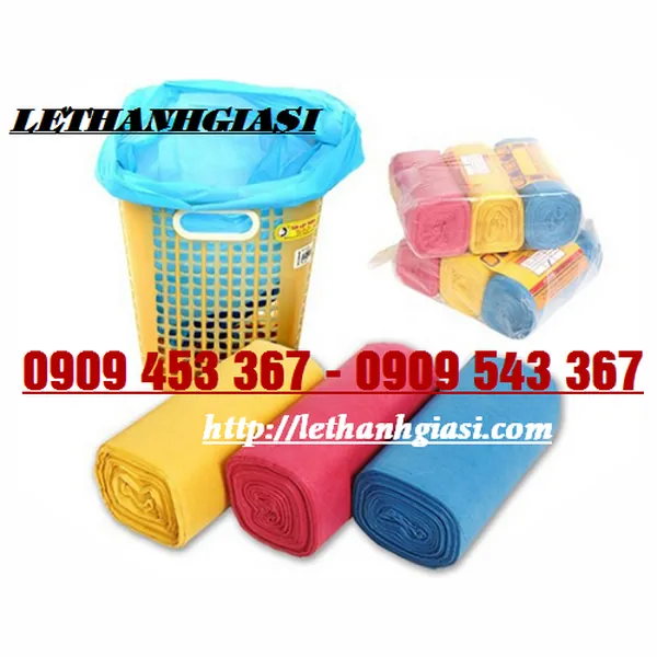 TÚI ĐỰNG RÁC NHIỀU MÀU GIÁ SỈ