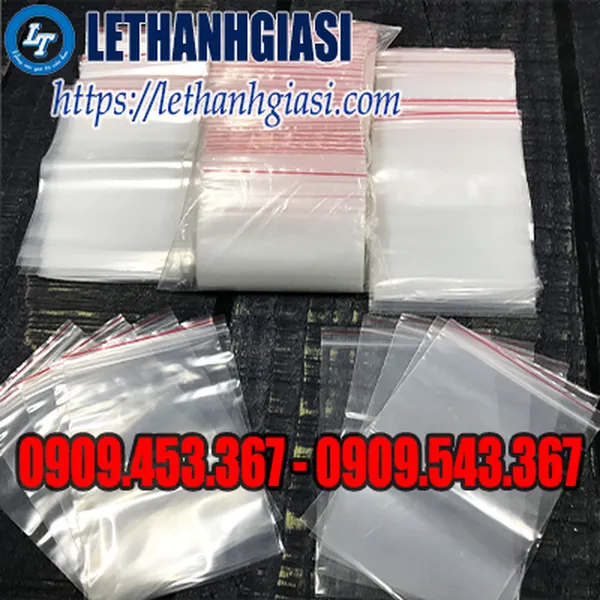 TÚI ZIPPER CHỈ ĐỎ