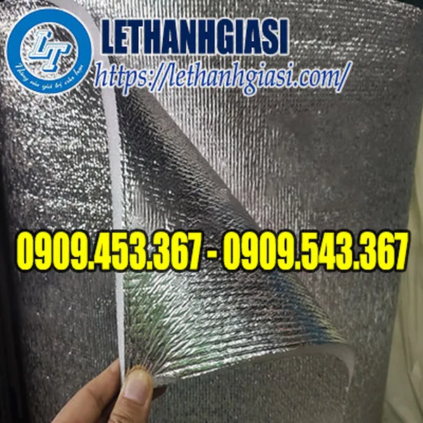 XỐP FOAM CÁCH NHIỆT TRÁNG BẠC HAI MẶT