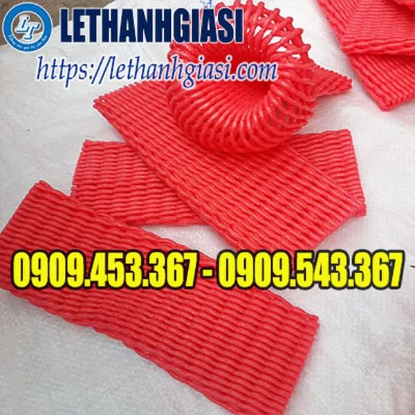 XỐP LƯỚI MÀU ĐỎ