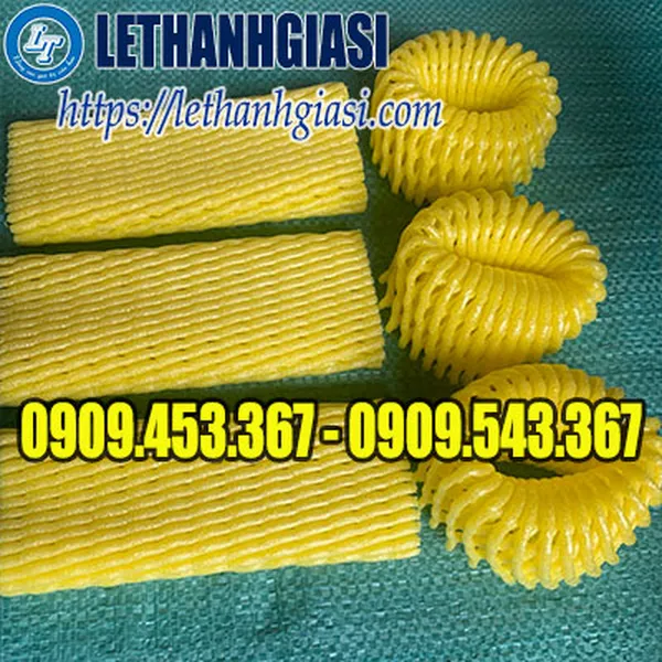 XỐP LƯỚI MÀU VÀNG