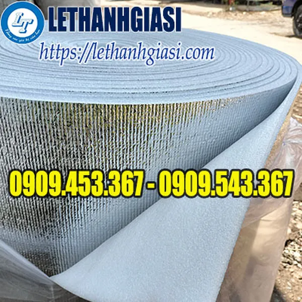 XỐP CÁCH NHIỆT 1 MẶT BẠC