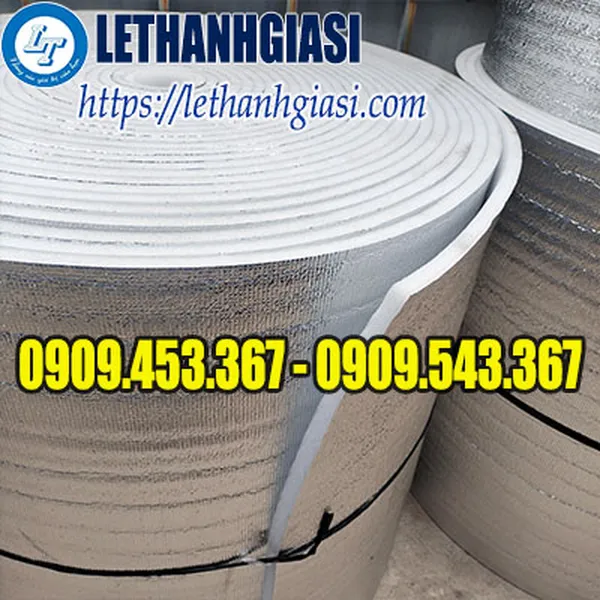 XỐP CÁCH NHIỆT 1 MẶT BẠC