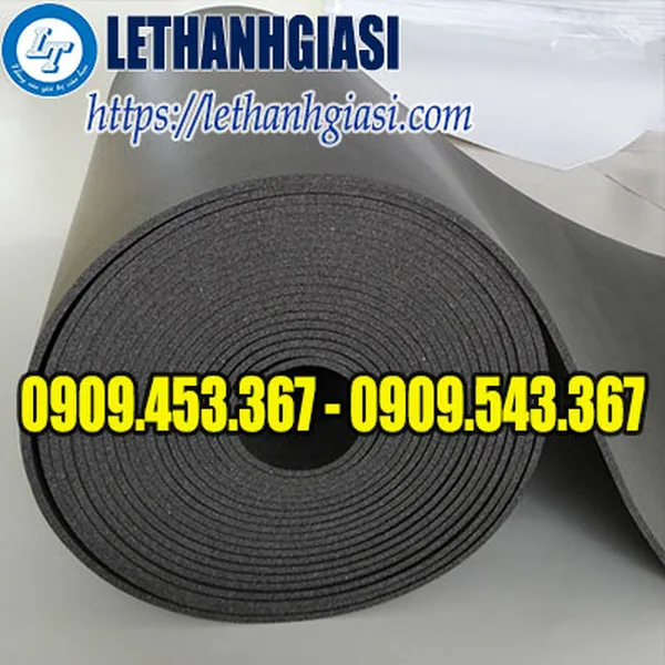 CUỘN XỐP PE FOAM MÀU ĐEN