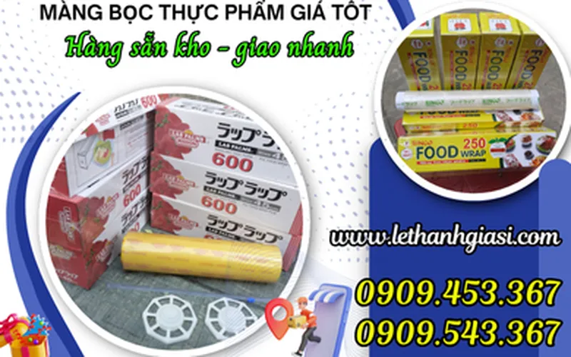 XƯỞNG CUNG CẤP CÁC LOẠI MÀNG BỌC THỰC PHẨM GIÁ SỈ RẺ