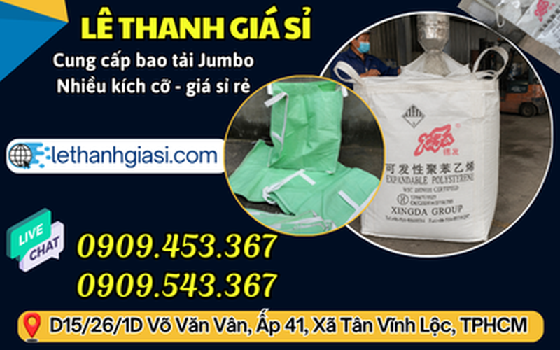 Tìm mua bao jumbo giá sỉ rẻ tại HCM