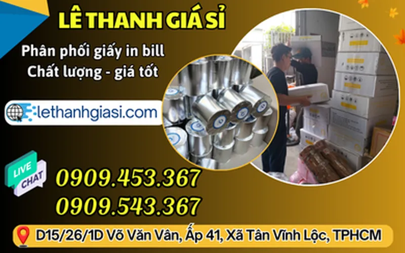 SỈ THÙNG 100 CUỘN GIẤY IN BILL K80 GIÁ RẺ