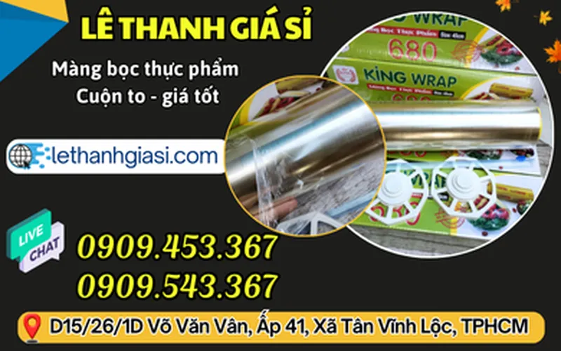 MÀNG BỌC KING WRAP 680 LẤY SỈ TẬN KHO
