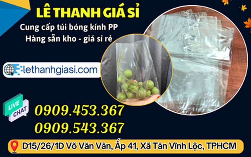Gợi ý địa chỉ bán túi pp kiếng giá siêu sỉ rẻ