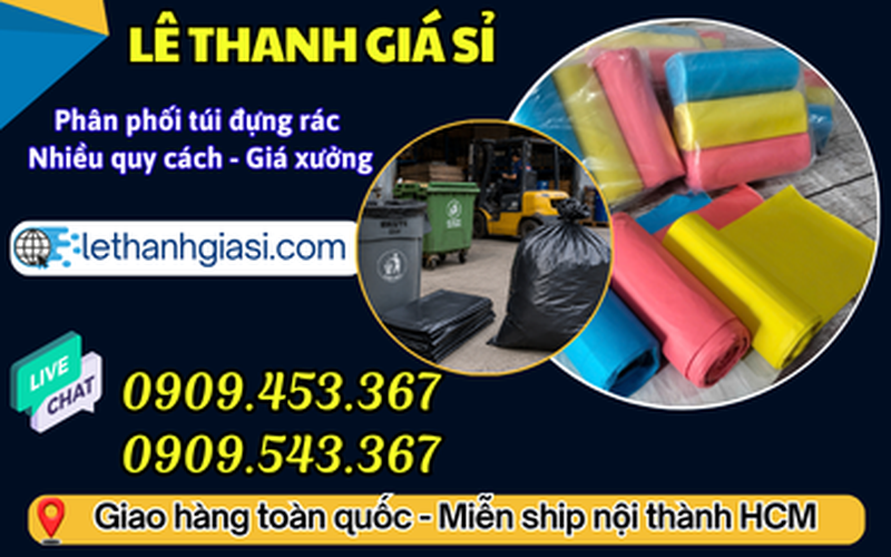 Nguồn Hàng Túi Đựng Rác Giá Sỉ Cho Đại Lý Tạp Hóa