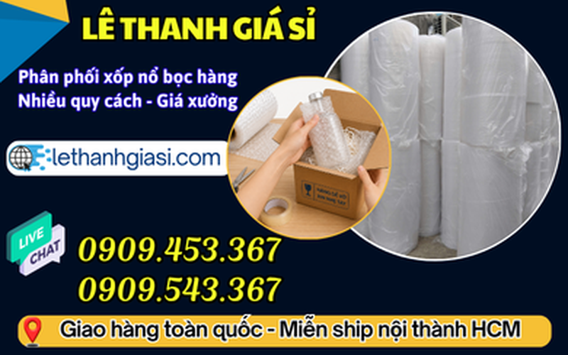 Cách Đóng Gói Hàng Bằng Xốp Nổ Đúng Cách, An Toàn Khi Vận Chuyển