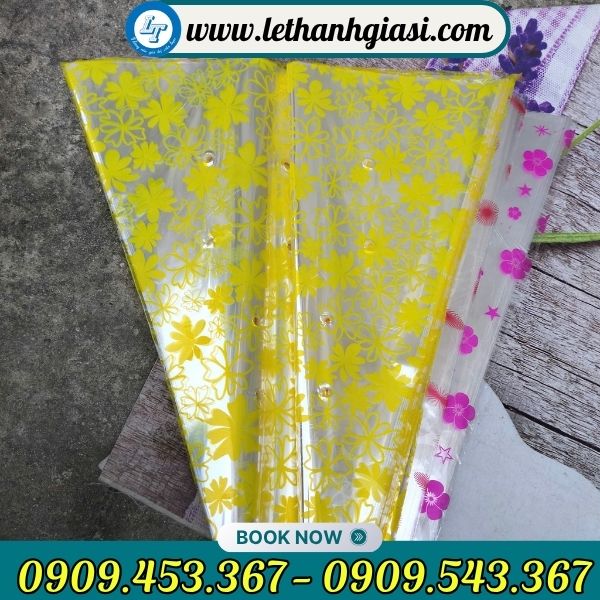 Cung cấp Túi bóng kiếng bọc hoa giá rẻ Túi bóng kiếng bọc hoa