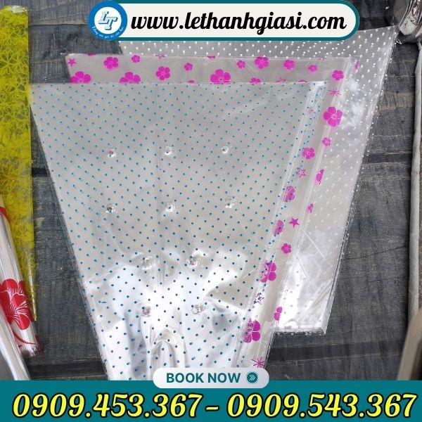 Túi bóng kiếng bọc hoa Túi bóng kiếng bọc hoa