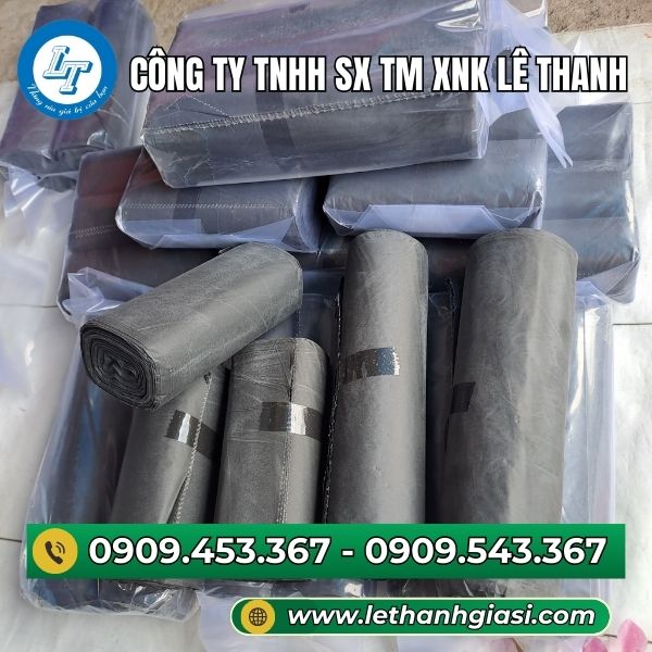 Túi xốp đen dạng cuộn Túi xốp đen chất lượng