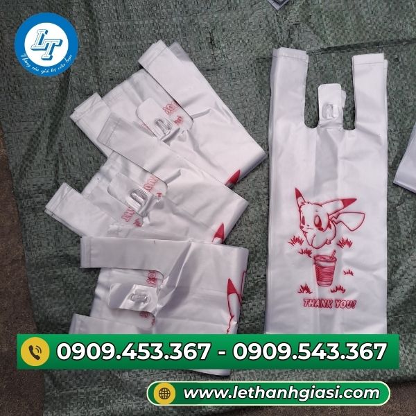 Túi đựng ly in hình Pikachu Túi đựng ly in hình Pikachu