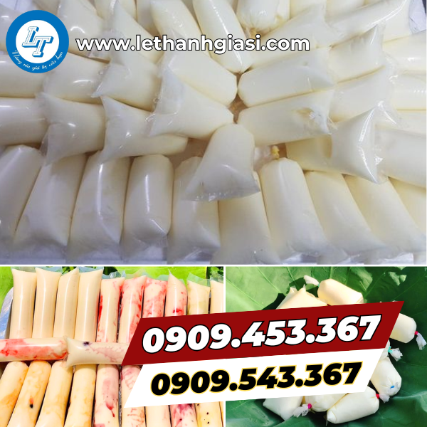 Túi đựng sữa chua có nhiều kích cỡ Túi đựng sữa chua có nhiều kích cỡ