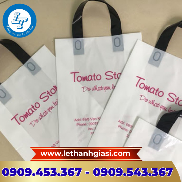 Túi xoài quai ép in theo yêu cầu Túi xoài quai ép in theo yêu cầu