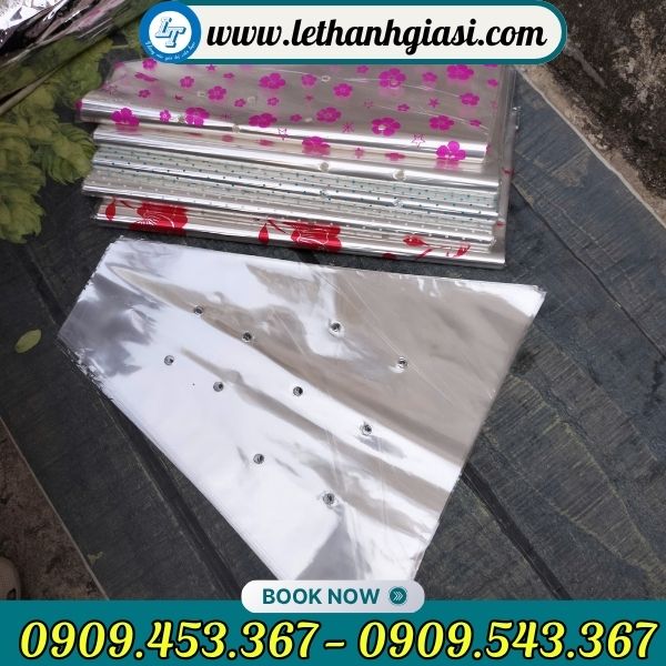 Túi bóng bọc hoa giá sỉ Túi bóng bọc hoa giá sỉ