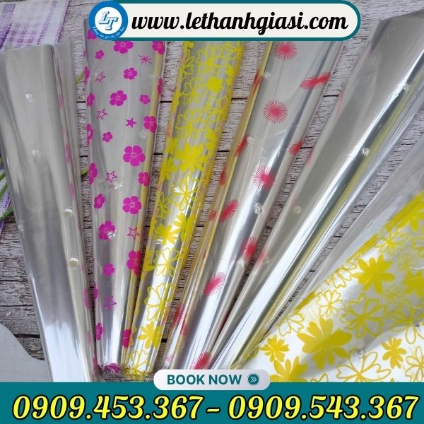 Chuyên cung cấp túi bóng bọc hoa giá rẻ