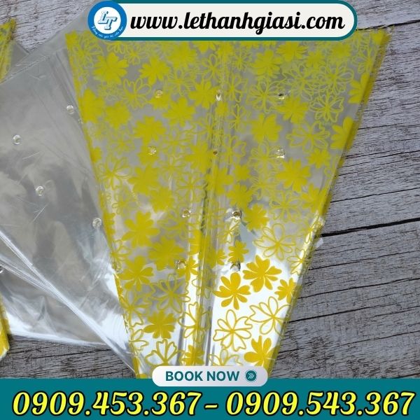 Chuyên cung cấp túi bóng bọc hoa giá rẻ tận xưởng Chuyên cung cấp túi bóng bọc hoa giá rẻ