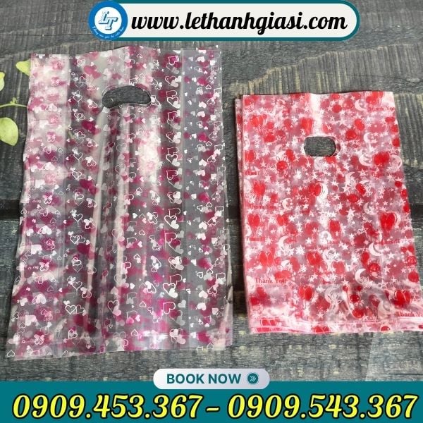 Túi hột xoài PP in sẵn nhiều size Túi hột xoài PP in sẵn
