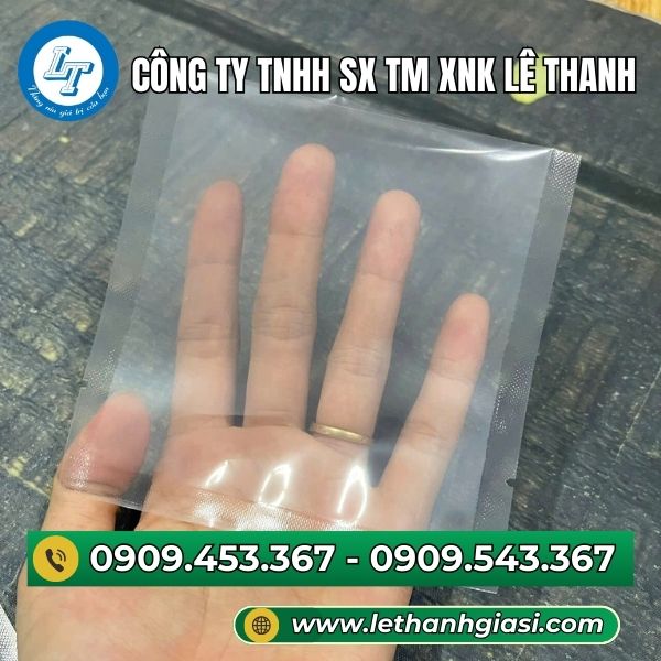 Túi hút chân không size nhỏ Túi hút chân không