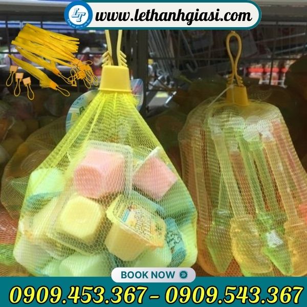 Túi lưới nhựa đựng rau câu tiện lợi Túi lưới nhựa đa năng