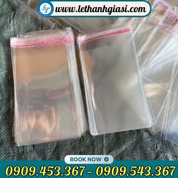 Tổng kho túi opp dán miệng giá rẻ Tổng kho túi opp dán miệng