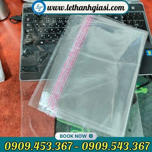 Túi PP kiếng dán miệng Túi PP kiếng