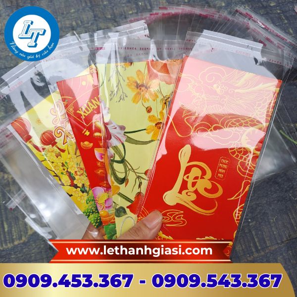 Túi opp dán miệng tiện lợi Túi opp dán miệng tiện lợi