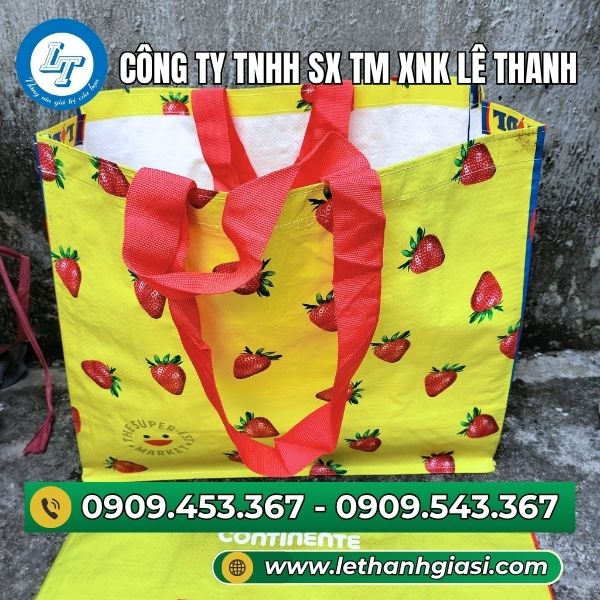 Túi pp dệt siêu thị giá tốt Túi pp dệt giá rẻ nhất