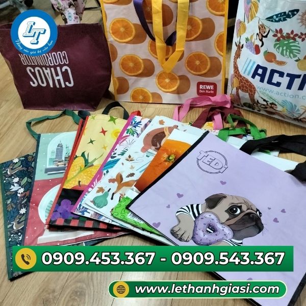 Túi pp siêu thị nhiều kích cỡ Túi pp siêu thị