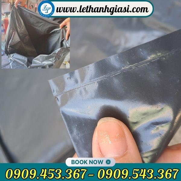 Túi rác đen công nghiệp chất lượng Túi rác đen công nghiệp giá sỉ