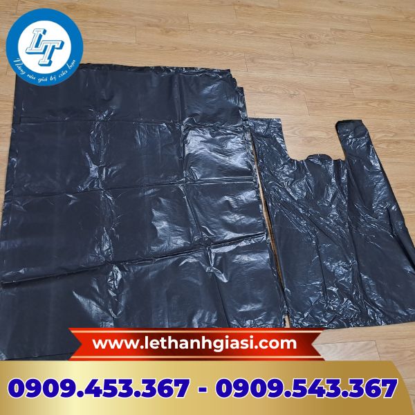 Túi rác đen công nghiệp nhiều size Túi rác đen công nghiệp