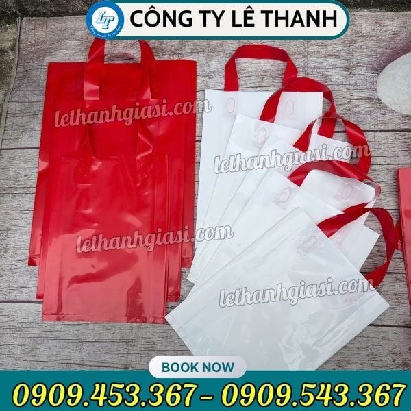Túi xoài quai ép nhiều màu Túi xoài quai ép in theo yêu cầu