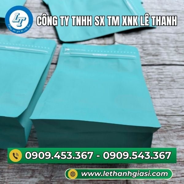 Túi zip nhôm 8 cạnh Túi zip nhôm 8 cạnh