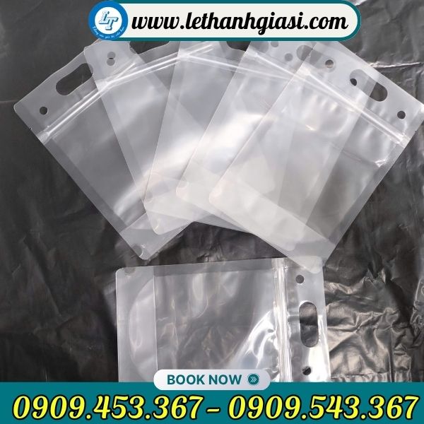 Túi zip trà chanh trơn Túi zip trà chanh