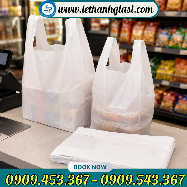 Ứng dụng tui xốp trắng sữa Xưởng Túi xốp trắng sữa tại HCM