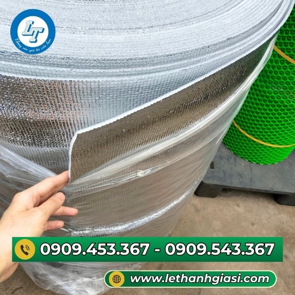 Xốp cách nhiệt opp 1 mặt bạc Xốp cách nhiệt opp 1 mặt bạc