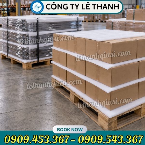 Xốp foam kê lót hàng Xốp foam kê lót hàng