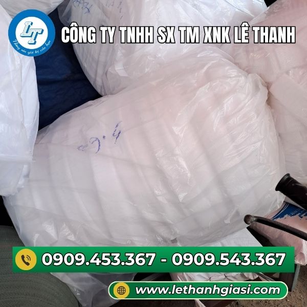Cuộn xốp lưới màu trắng 5kg Cuộn xốp lưới màu trắng 5kg