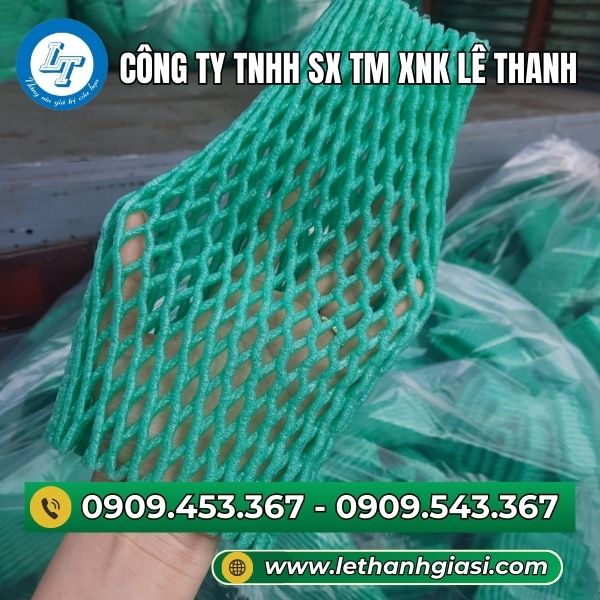 Xốp lưới màu xanh co giãn linh hoạt Xốp lưới màu xanh sẵn kho