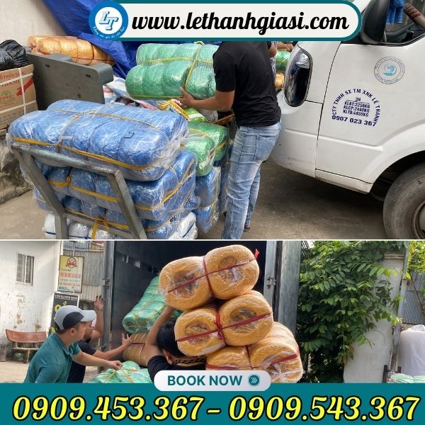 Giao hàng dây nilon Giao hàng dây nilon